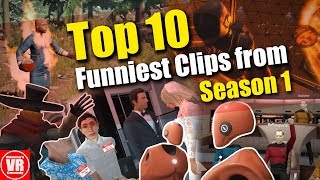 Top 10 Funniest Clips from Season 1 of Hummys VR Comedy [upl. by Leyameg853]