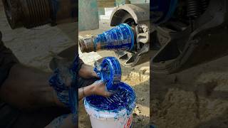 Truck wheel bearing grease  MindBlowing bearing grease shortsfeed automobile shorts grease [upl. by Enileuqcaj]