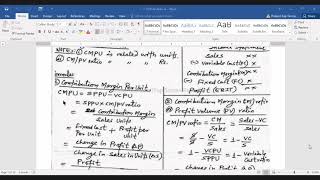 Unit 4 PART 1  Cost volume Profit Analysis  Management Accounting  MBS Second Semester [upl. by Eneluqcaj]