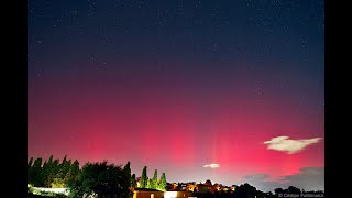 Video Aurora Boreale 10 ottobre 2024 [upl. by Jegger794]