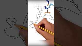 Draw Roadrunner  Looney Tunes [upl. by Eeresed]