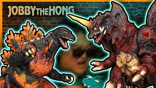 SH Monsterarts GODZILLA vs Destoroyah DOUBLE REVIEW [upl. by Ck]