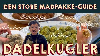 annonce KREATIVE DADELKUGLER gulerodskage kiksekage bananchoko Bounty og baklava [upl. by Amuwkuhc]