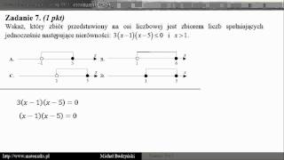 Matura z matematyki  5 maj 2011  zadanie 7 [upl. by Atikim813]
