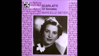 Marcelle Meyer 7 Sonatas Scarlatti [upl. by Aihsotan]