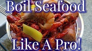 Cajun Crawfish Boil How To Cook Like A Pro 2018  Step By Step [upl. by Aridaj228]