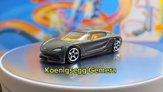 Koenigsegg Gemera  Hot Wheels Car [upl. by Dahcir154]