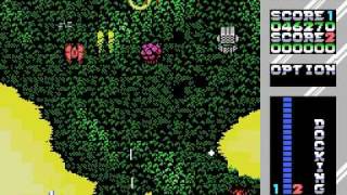 MSX Super Laydock MISSION STRIKER FULL PLAY 24 [upl. by Nairoc]