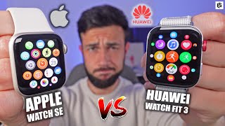 ESTÁ CLARO ✅HUAWEI WATCH FIT 3 vs APPLE WATCH SE 2023 [upl. by Fabrice]