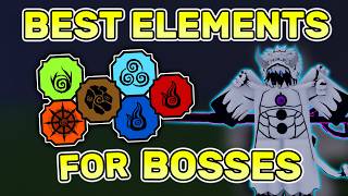 WORST TO BEST Elements For PVE Giant Bosses  Shindo Life Element Tier List [upl. by Malachi]