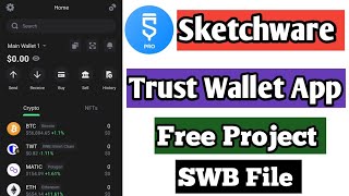 sketchware trust wallet app project free swb  online payment app sketchware free project swb [upl. by Hooper]