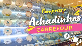 ACHADINHOS E COMPRAS NO CARREFOUR EM SP [upl. by Eckmann]