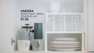 IKEA  VARIERA shelf insert [upl. by Anaul]