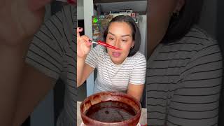 Alguien sabe qué le pasa a mi chamoy 😆😆☹️ shortvideos dulce chamoy risas [upl. by Irrab]