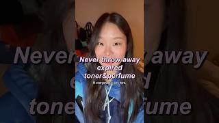 How to utilize expired skin toner amp perfume [upl. by Yllime]