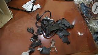 Remains of exploded pager in Beiruts southern suburbs  AFP [upl. by Stieglitz]