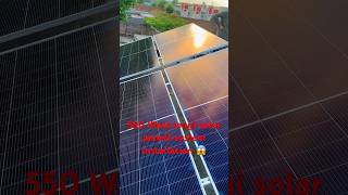 550 Waat longi solar panels system installation 😱 [upl. by Regnig]