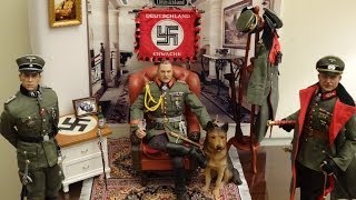 DIORAMA WWII GERMAN NAZI 3rd REICH 16 DID DRAGON  CUSTOM FIGURES  KEITEL MEYER GUDERIAN  HD [upl. by Tayib]