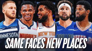 NBA Players on NEW TEAMS 👀  2024 Preseason Highlights 👀 [upl. by Cyb399]