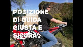 Posizione di guida GIUSTA e SICURA [upl. by Wendye]