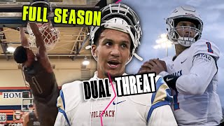 Jalen Suggs Stars In His Own Epic Football Show Full Season Of DUAL THREAT 🔥 [upl. by Marras6]