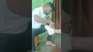 Foot ligament tare namakkal football fracture legament bonespeclist bonecare bone treatment [upl. by Harlow]