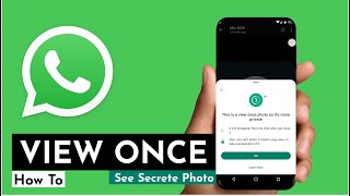 How To Save View Once Photos On Whatsapp [upl. by Shelburne327]