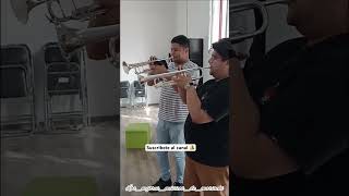 Trompetistas del Mariachi 2000 de Cutberto Pérez ensayando 🎺🎺 [upl. by Mimi]