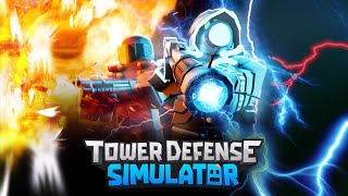 Tower Defense Simulator ⚡Accelerator amp Demoman Reworks🧨 [upl. by Annaya]