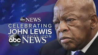 Late Rep John Lewis arrives at US Capitol to lie in state [upl. by Brittne]