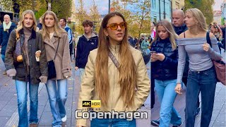 Busy Saturday in Downtown Copenhagen🇩🇰Denmark 19 October 2024 Walking Tour 4K HRD [upl. by Schecter]