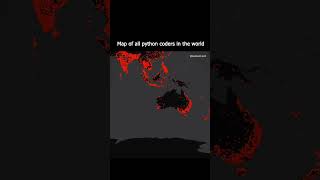 Map of all the python coders in the world [upl. by Reld524]