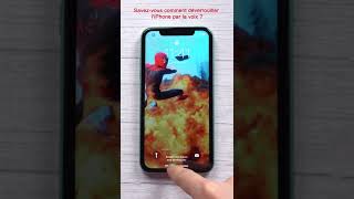 Tuto  Contrôle vocal iPhone  déverrouiller iPhone via vocal Shorts [upl. by Eem]