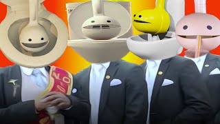 Otamatone Skibidi Toilet  Coffin Dance song Remix [upl. by Yeblehs820]