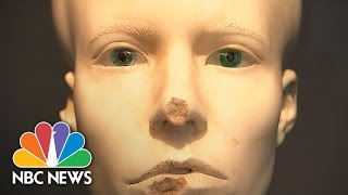 Damien Hirst Unveils ‘Unbelievable’ Exhibit Featuring Medusa Mickey Mouse  NBC News [upl. by Combes]