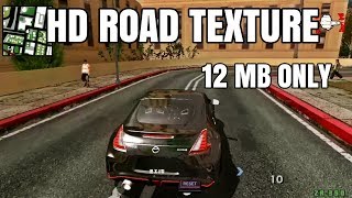 HD Road Textures  Sidewalk How to install Roads In GTA SA AndroidExplained Tutorial Hindi [upl. by Eiloj]