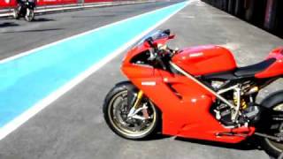 MCN Roadtest Ducati 1198 first ride [upl. by Landa88]