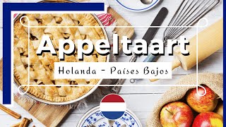 Tarta de manzana  Holanda Appeltaart 🇳🇱 Países Bajos [upl. by Lebasiram940]