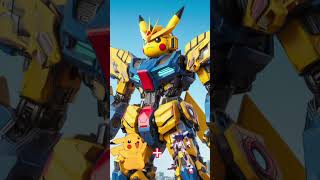 Pikachu gundam stylepikachugundamviral pokemon [upl. by Notlih949]