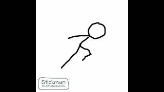 Stickman running [upl. by Nosro]