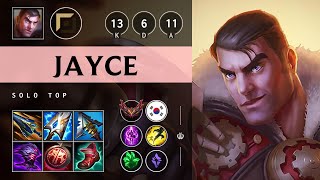 Jayce Top vs Aurora Rampage  KR Grandmaster Patch 1421 [upl. by Anipsed292]