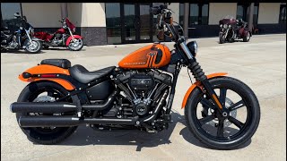 2024 HarleyDavidson Street Bob Baja Orange [upl. by Martyn]