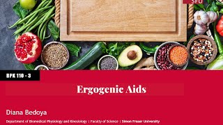 Ergogenic Aids [upl. by Gnilrits]