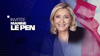 Lintégralité de linterview de Marine Le Pen à BFMTV après le premier tour [upl. by Adnerak]