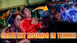 TOP 10 GREATEST ROUNDS IN TEKKEN HISTORY [upl. by Fleming]