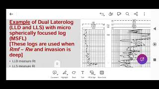 Well Logging Analysis  Lecture 9 Part 4 [upl. by Aivun]