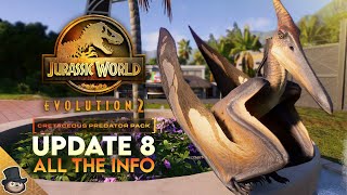 Free Update Showcase Decorations Variants amp Pack Hunting  Jurassic World Evolution 2 [upl. by Drarej]