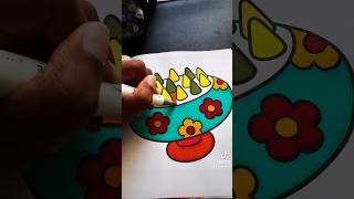 Oddly satisfying asmr marker coloring [upl. by Vary]