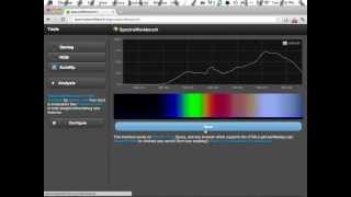 PLOTS Spectral Workbench Calibration  Public Lab [upl. by Ecnesse]