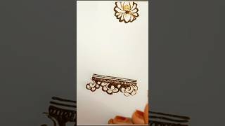 Cutwork design for beginners mehndi shorts henna ytshortsvideo [upl. by Honoria712]